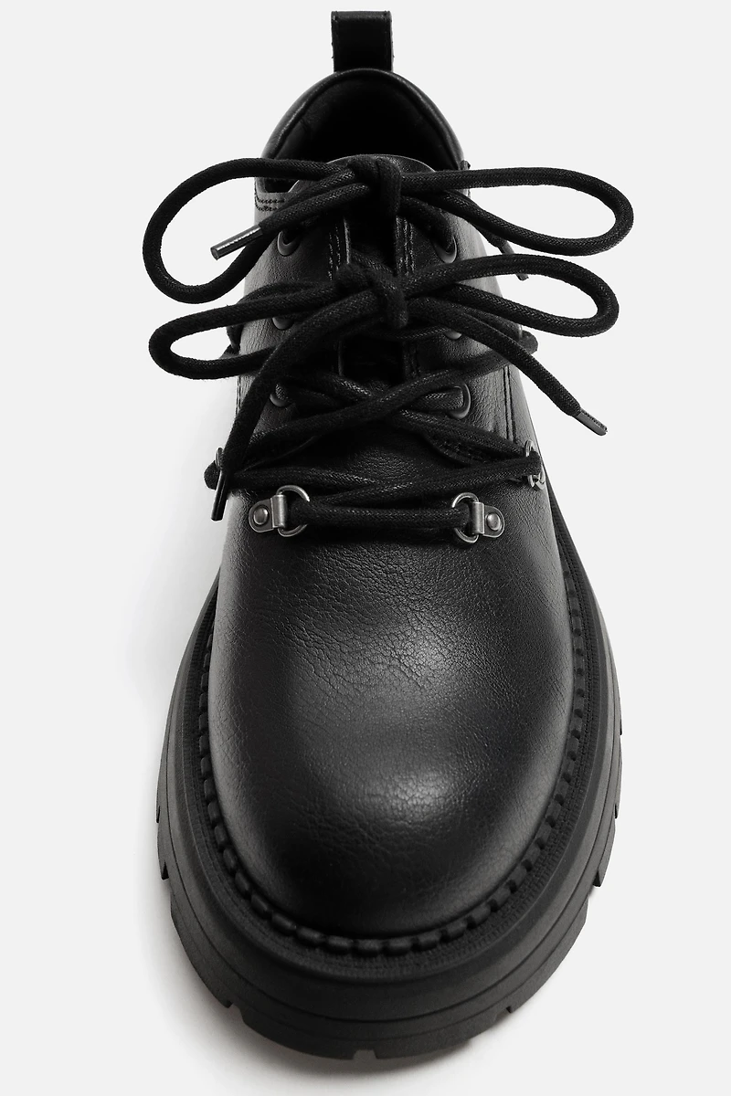 CHUNKY MULTI-LACE-UP SHOES