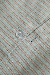 KIDS STRIPED FLANNEL DUVET COVER