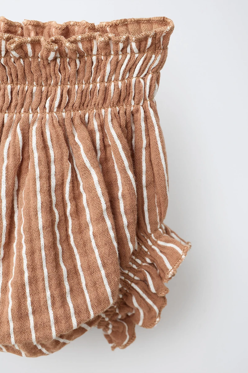 STRIPED TEXTURED BOTTOMS