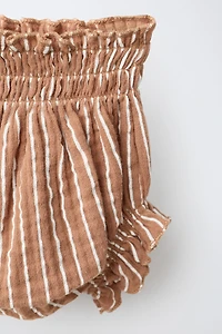 STRIPED TEXTURED BOTTOMS