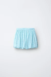 POLKA DOT BALLOON SKIRT