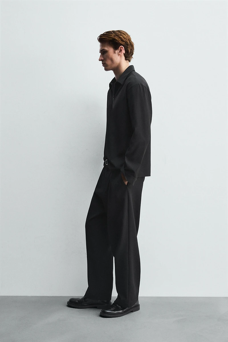 VISCOSE POLO SHIRT