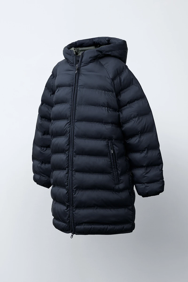 VESTE LONGUE ULTRALÉGÈRE MATELASSÉE DÉPERLANTE