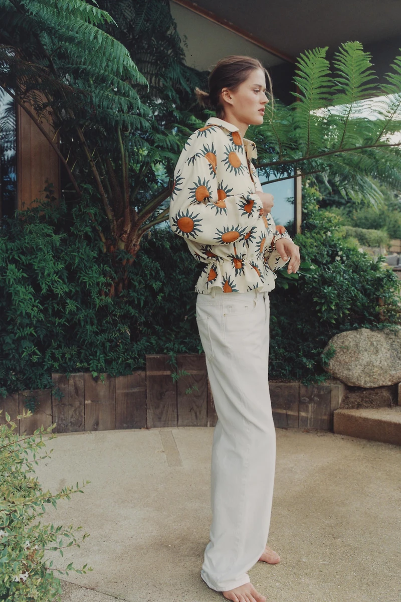 VESTE BOMBER IMPRIMÉE