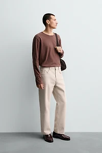 STRIPED JACQUARD T-SHIRT