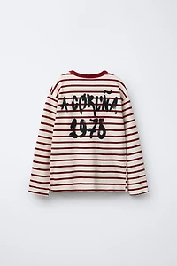 STRIPED A CORUÑA CITY T-SHIRT