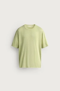 T-SHIRT EN MAILLE LÉGÈRE RELAXED FIT