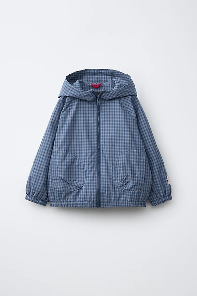 LIGHTWEIGHT PLAID JACKET