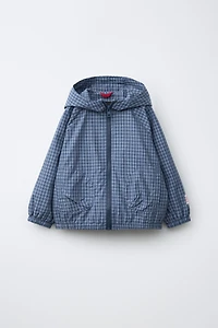LIGHTWEIGHT PLAID JACKET