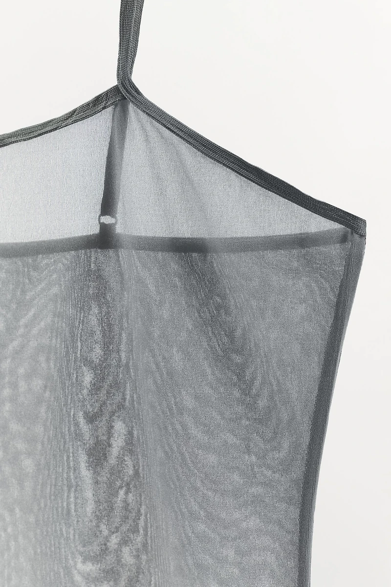 TULLE TANK TOP