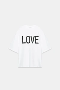 OVERSIZED TEXT T-SHIRT