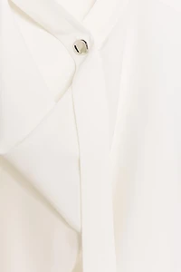 TIE-NECK SHIRT