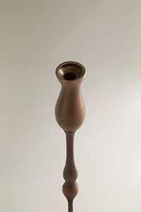 MINI GEOMETRIC BRASS CANDLESTICK