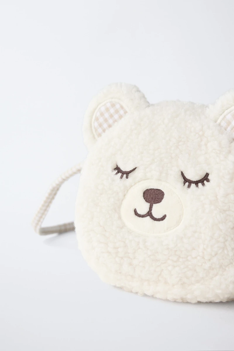 TEDDY BEAR CROSSBODY BAG