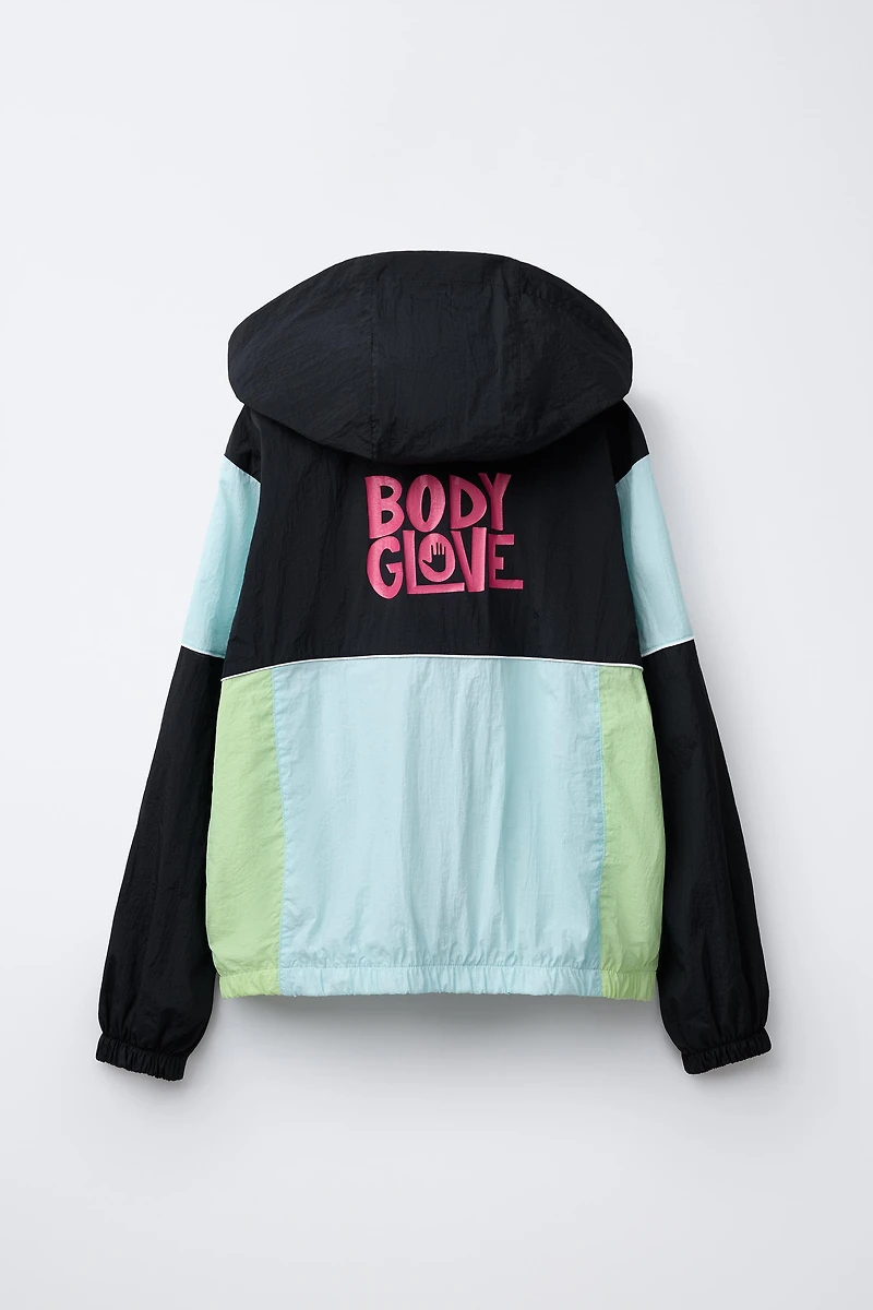 COUPE-VENT LÉGER COLOR BLOCK ZARA X BODY GLOVE ®
