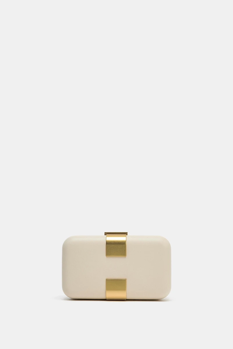 METAL DETAIL CLUTCH