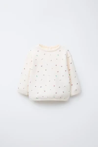 FLORAL SWEATSHIRT