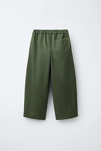 BALLOON PANTS WITH SEAM DETAIL