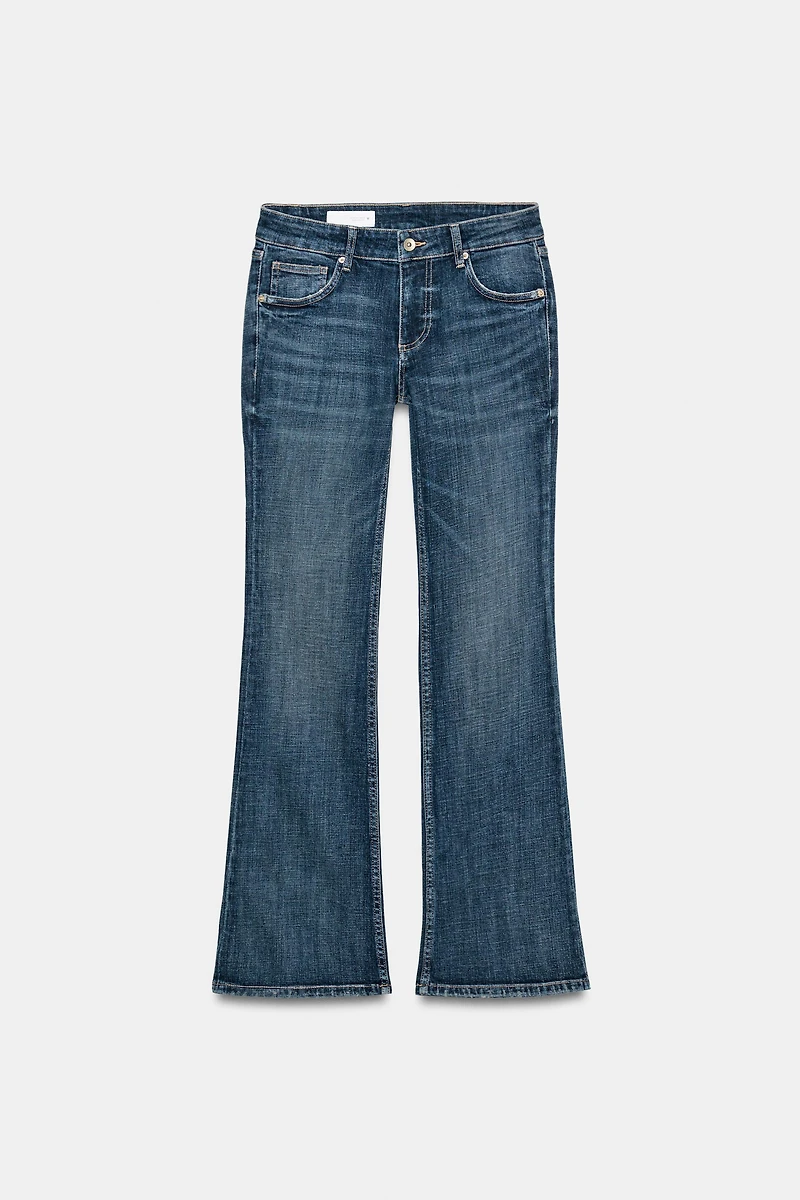 TRF LOW-RISE BOOTCUT JEANS