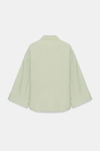 CHEMISE OVERSIZE MANCHES AMPLES