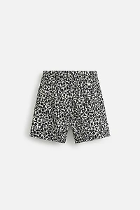 GEOMETRIC PRINT LONG SWIMSUIT