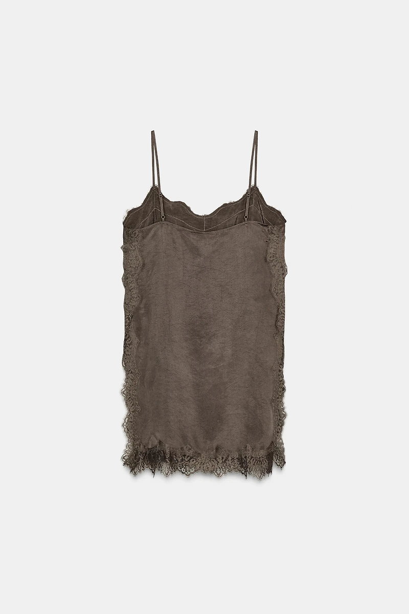 LACE CAMISOLE TOP ZW COLLECTION