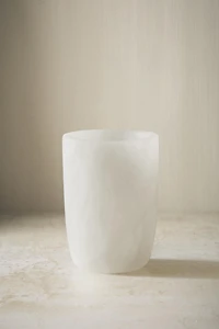 ALABASTER TOOTHBRUSH GLASS