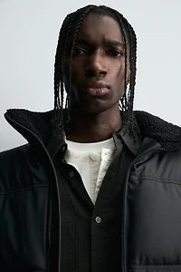 RUBBERIZED PUFFER JACKET