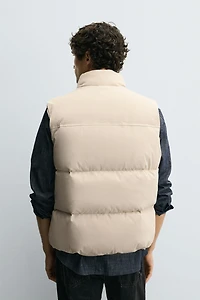 DOUDOUNE SANS MANCHES MATELASSÉE REGULAR FIT