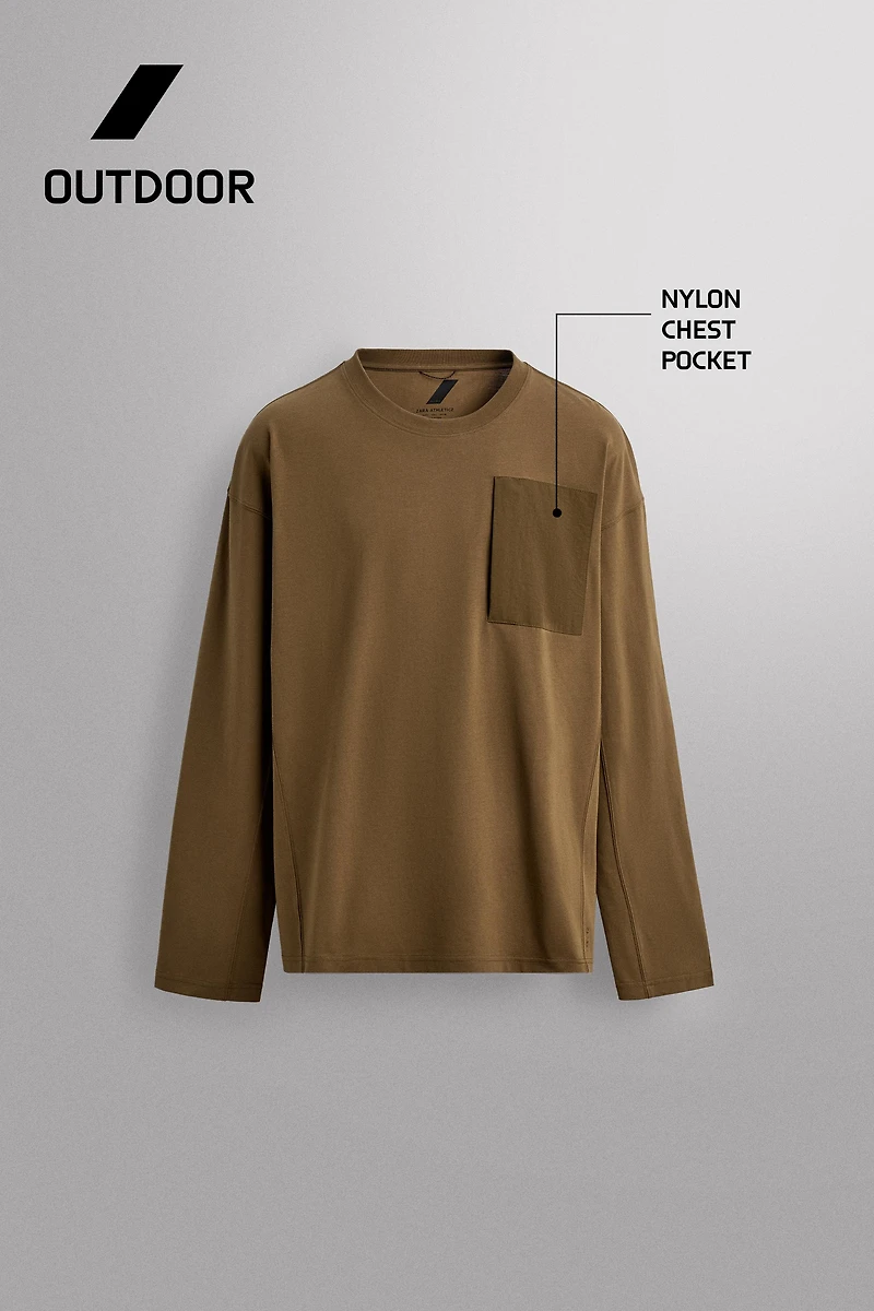 LONG SLEEVE POCKET T-SHIRT