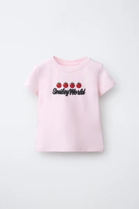 T-SHIRT IMPRIMÉ TOMATE SMILEYWORLD ®