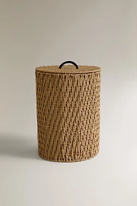 ROUND BASKET WITH LID