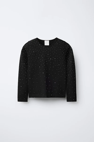 T-SHIRT SEAMLESS STRASS