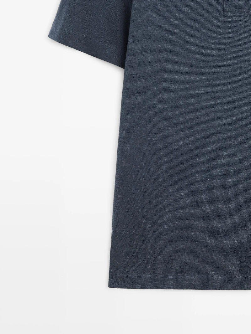 Polo manches courtes en coton