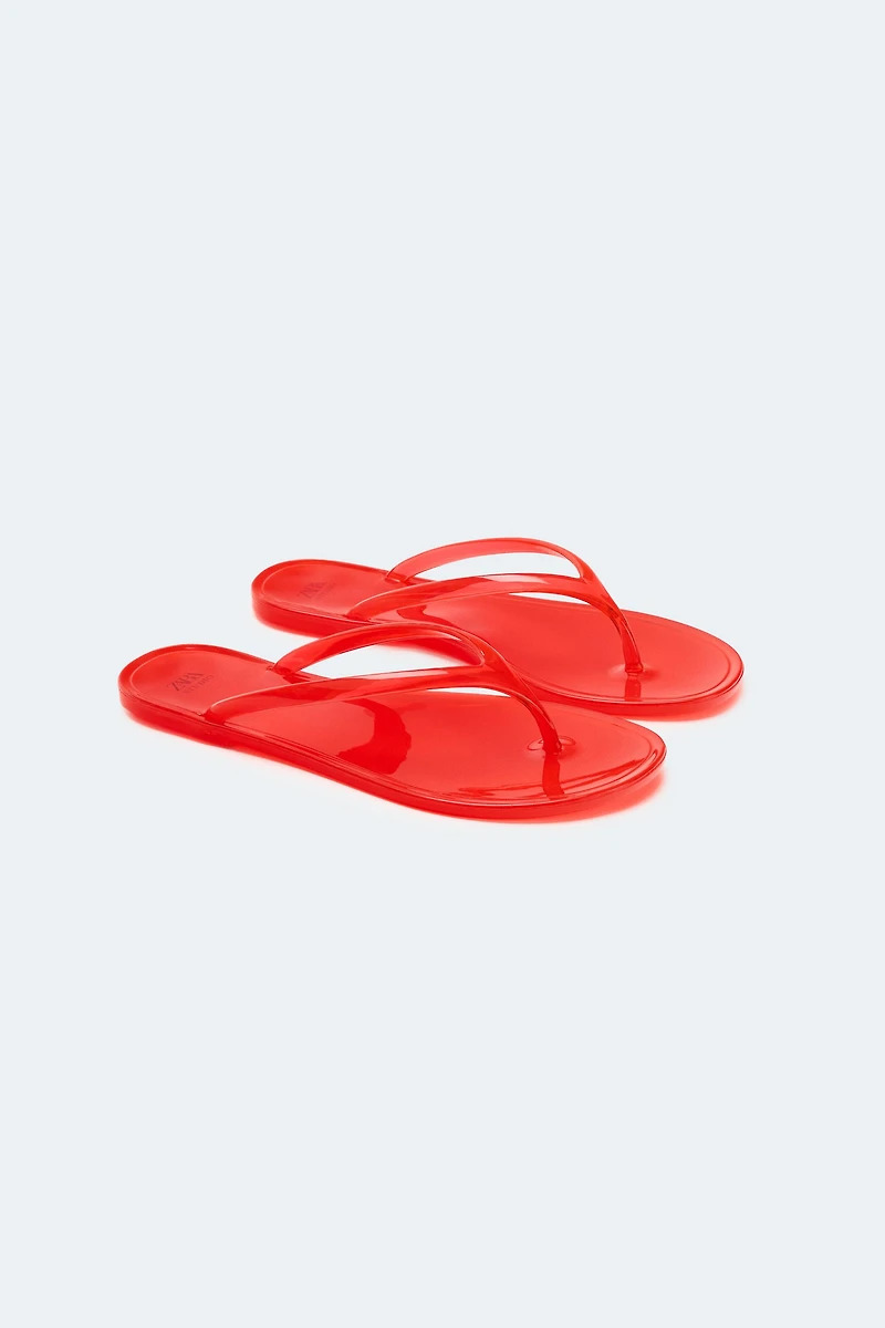 LIMITED EDITION JELLY FLAT SANDALS