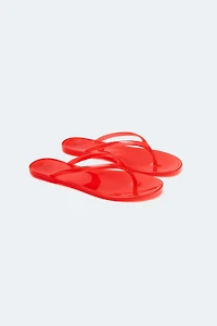 LIMITED EDITION JELLY FLAT SANDALS
