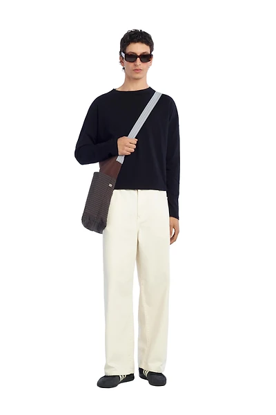CROPPED FIT LONG SLEEVE T-SHIRT