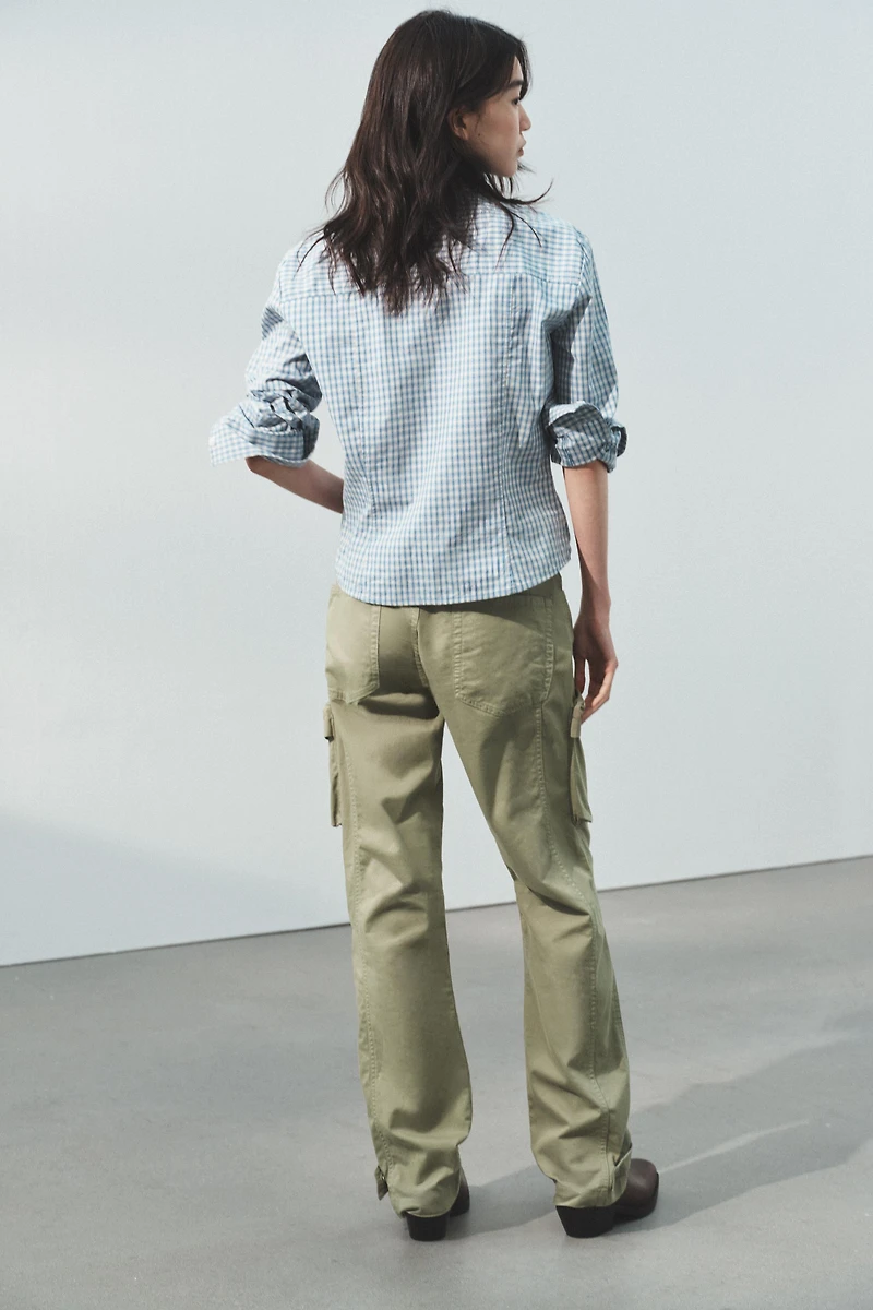 STRAIGHT LEG CARGO PANTS