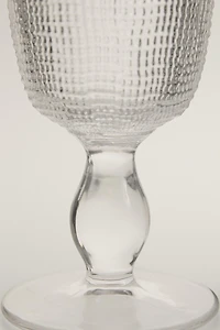 VERRE À PIED RELIEF