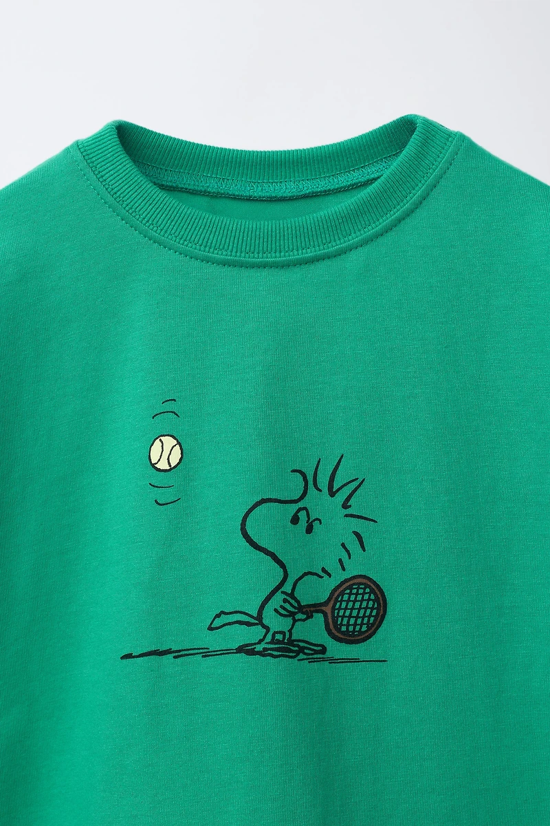T-SHIRT IMPRIMÉ SNOOPY PEANUTS