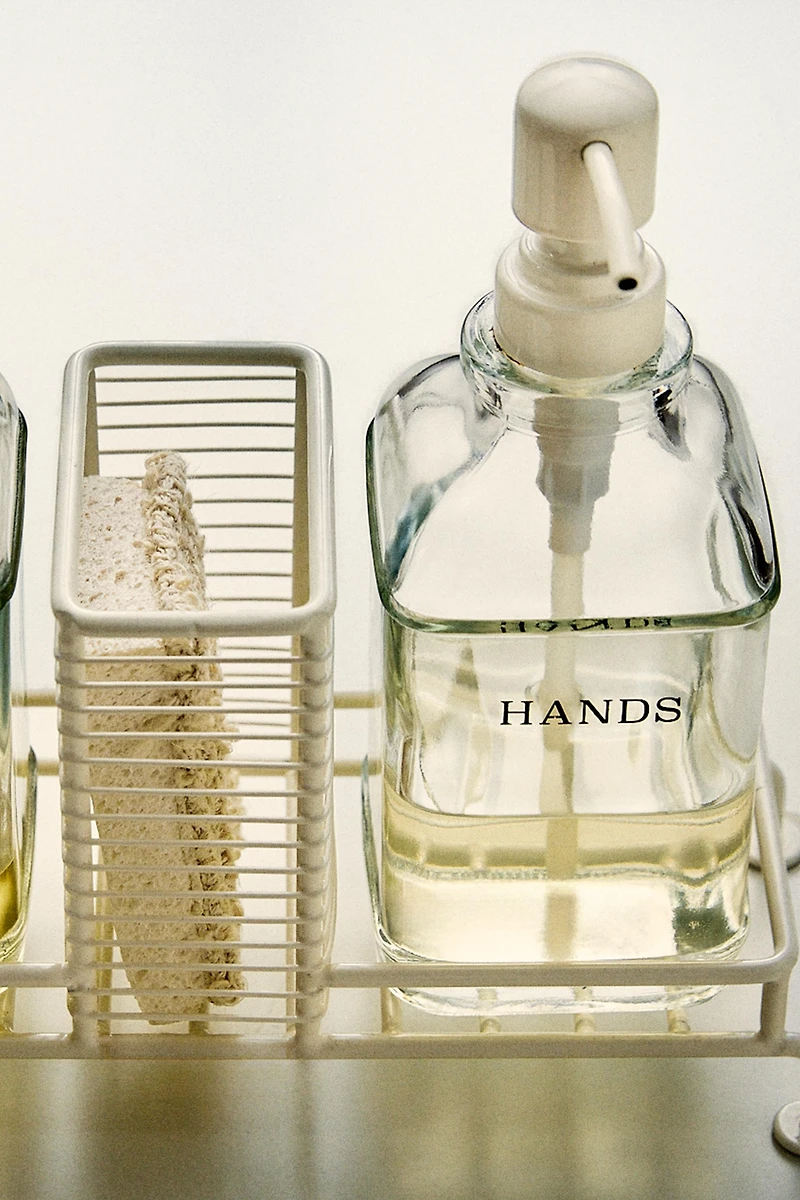 DOUBLE KITCHEN DISPENSER WITH STAND
