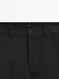 100% cool wool trousers - LIMITED