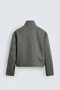 HOUNDSTOOTH OVERSHIRT