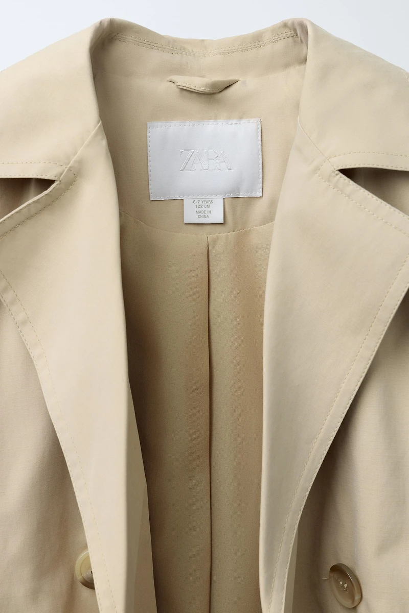 BASIC LONG TRENCH COAT