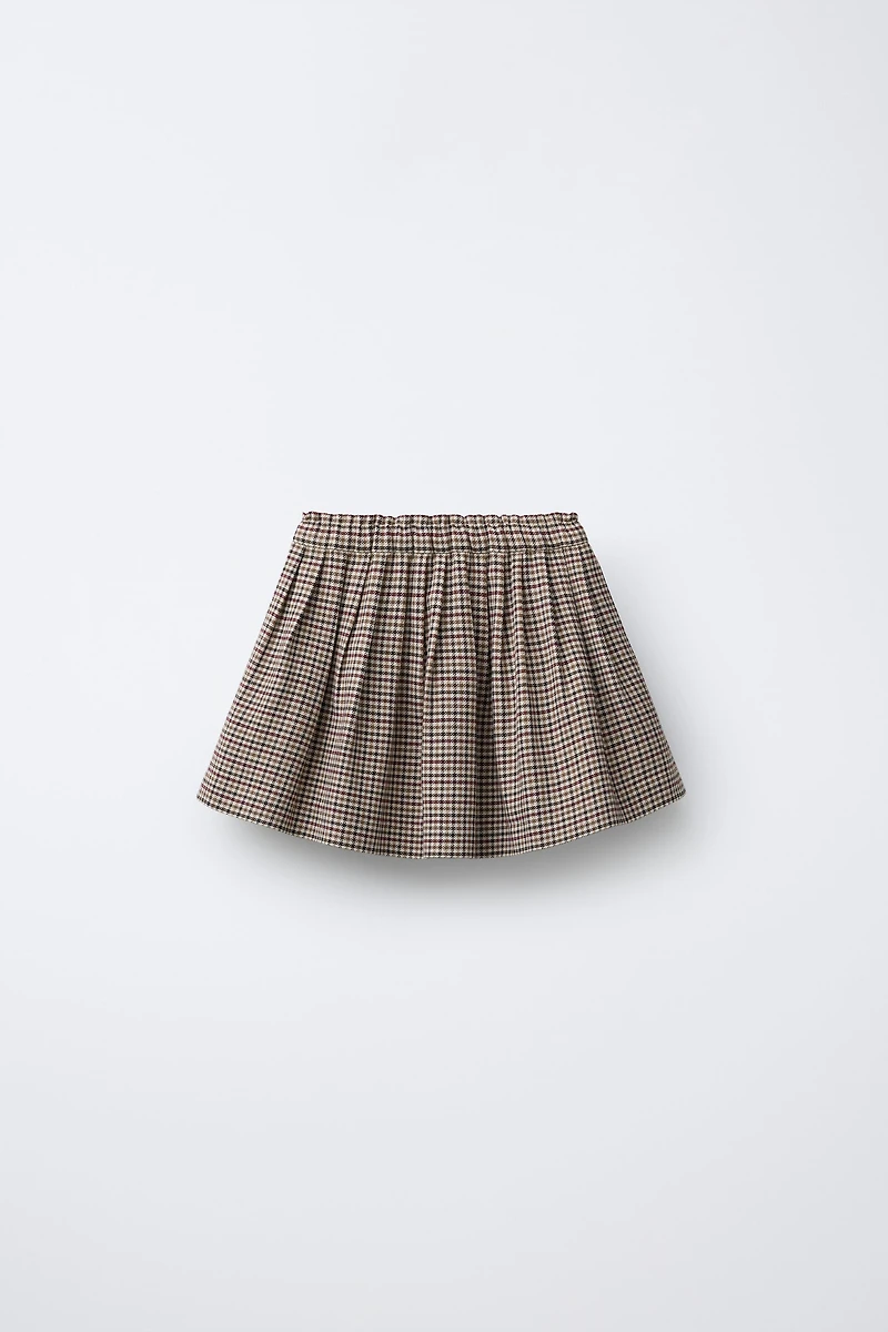 PLAID SKIRT