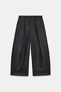 PANTALON BALLON À PLIS