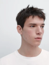 100% mercerised cotton T-shirt