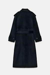 LONG WOOL BLEND COAT ZW COLLECTION LIMITED EDITION