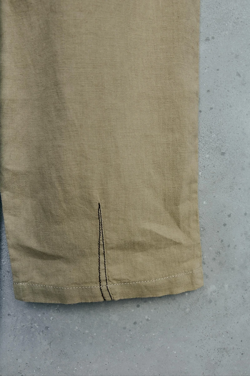 STORIESZ - PANTALON 100% LIN
