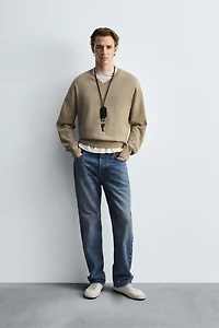 COTTON-RAMIE SWEATER